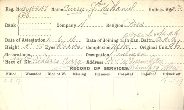 Service Record