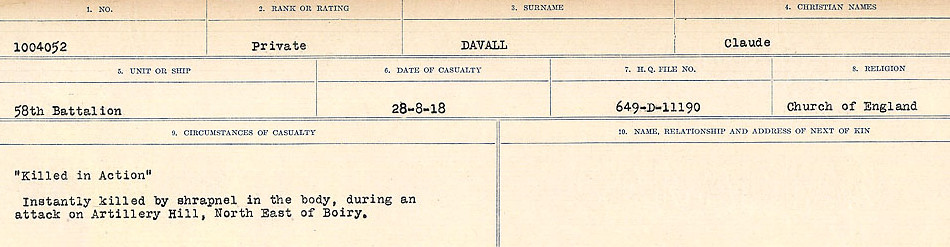 Circumstances of death registers