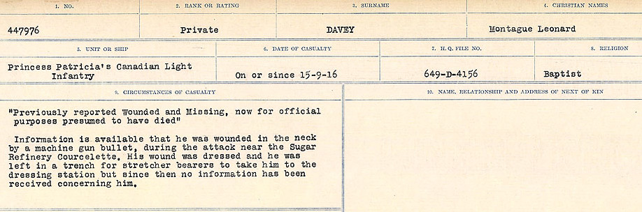 Circumstances of death registers