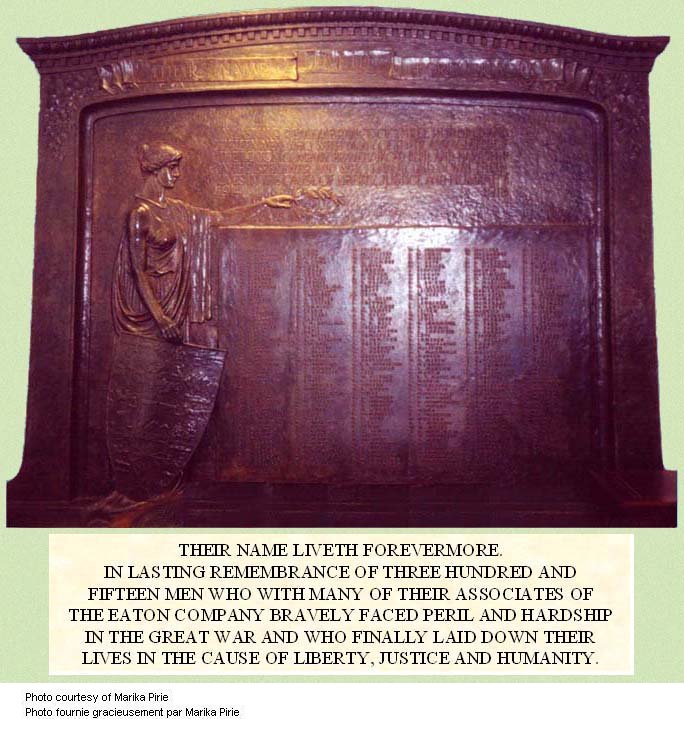 Eaton's Memorial