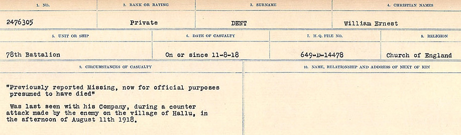 Circumstances of death registers
