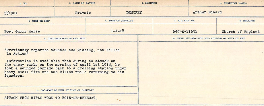 Circumstances of death registers