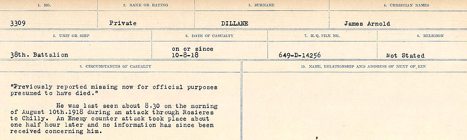 Circumstances of death registers