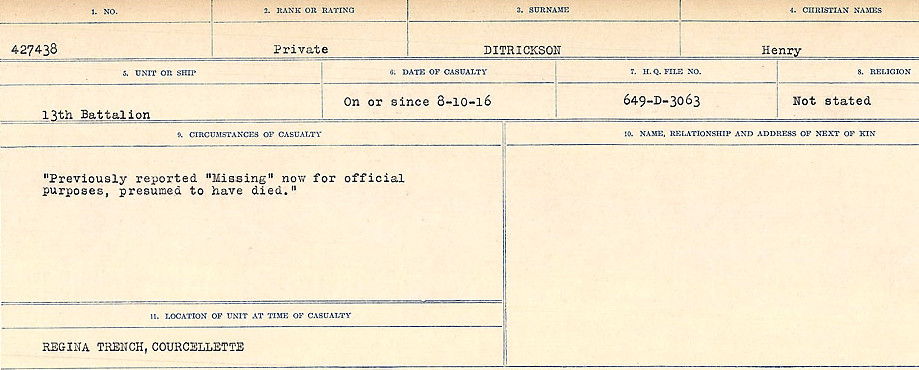 Circumstances of death registers