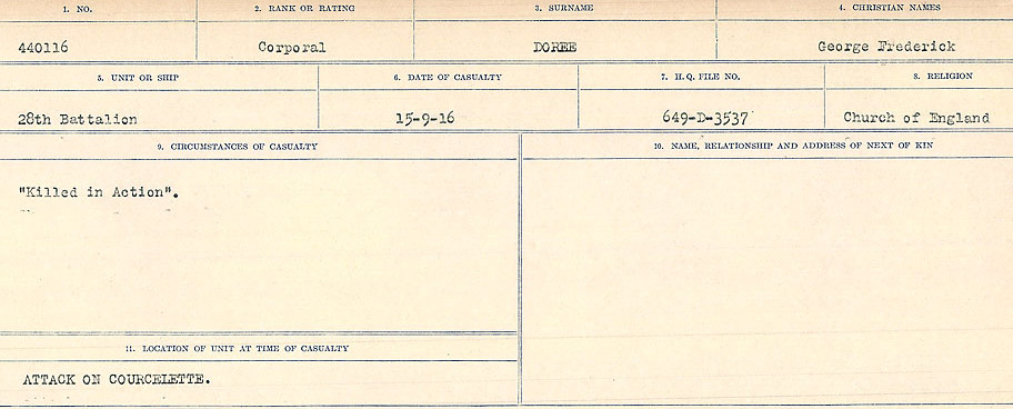 Circumstances of death registers