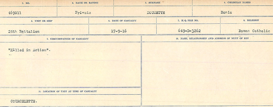 Circumstances of death registers