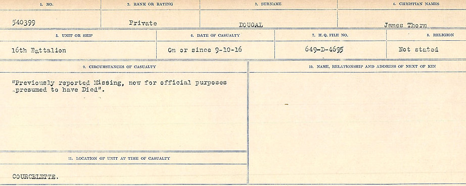 Circumstances of death registers