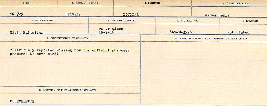 Circumstances of death registers