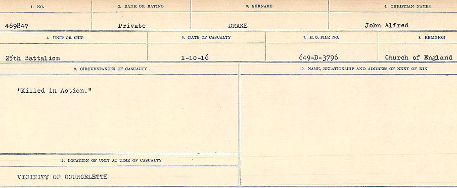 Circumstances of death registers