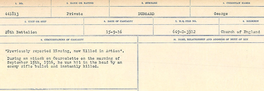 Circumstances of death registers