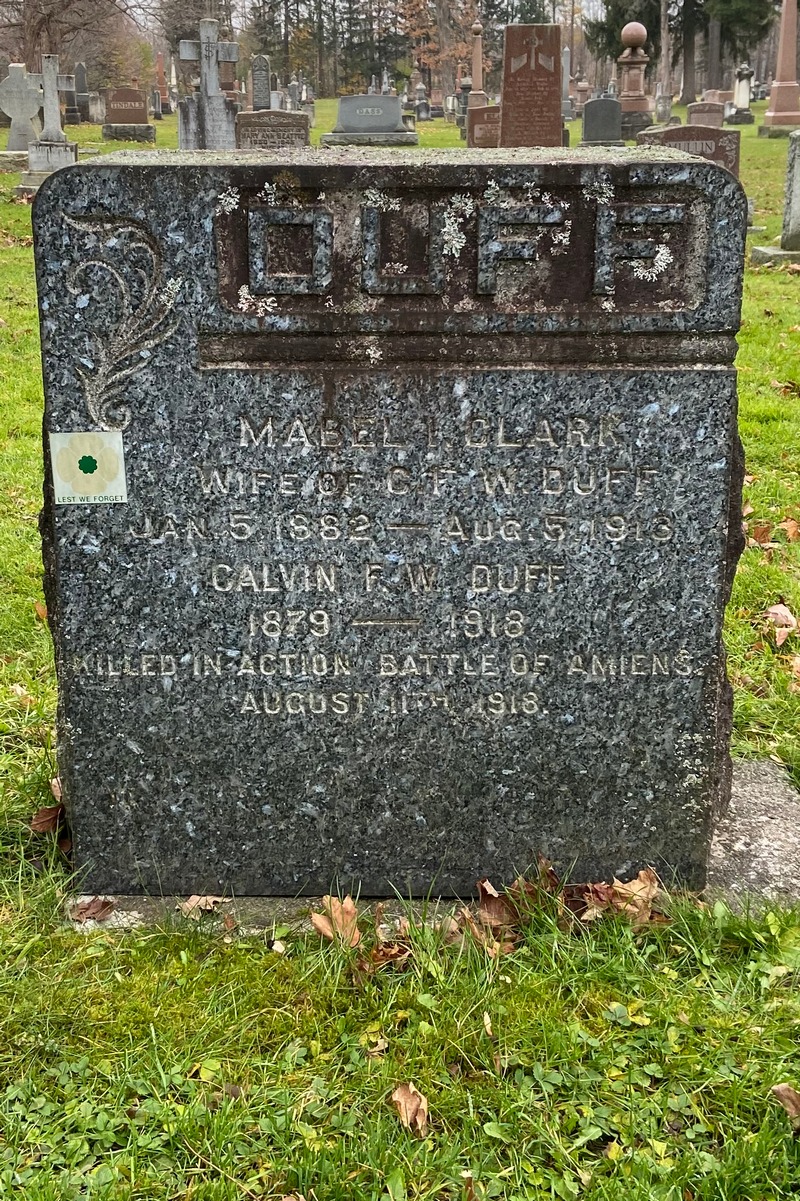 Grave marker