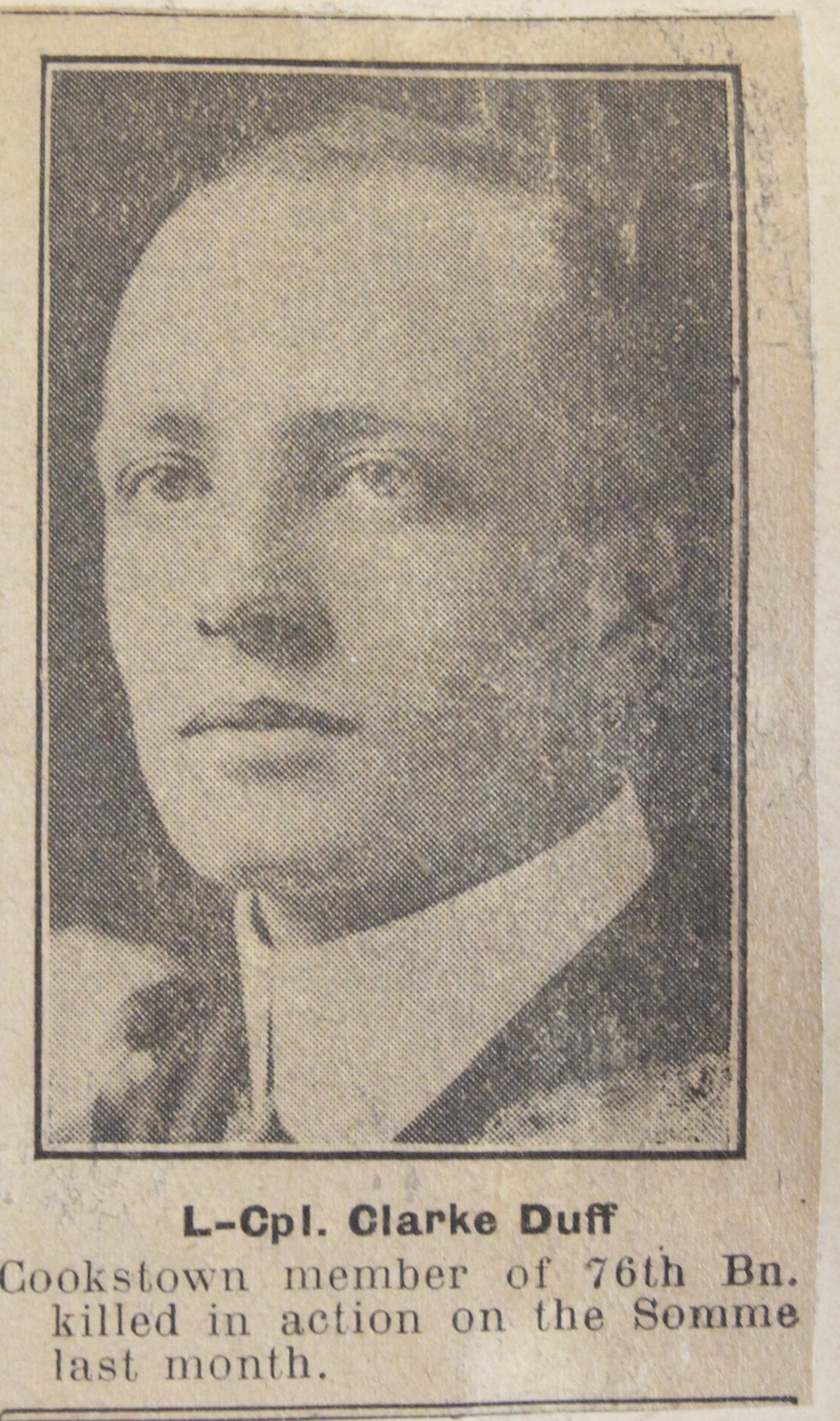 Photo of GEORGE CLARKE DUFF