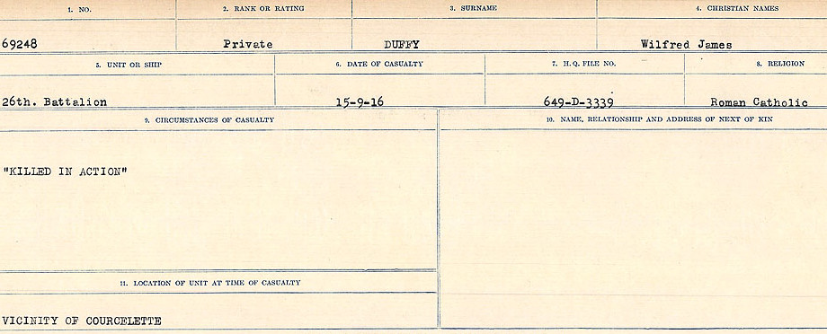 Circumstances of death registers
