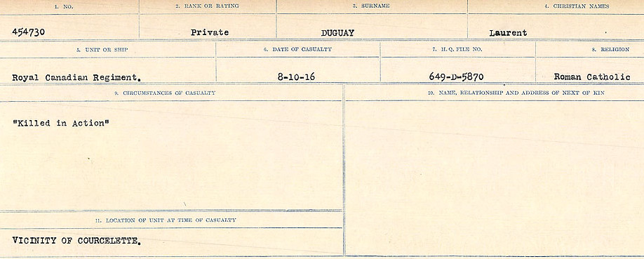 Circumstances of death registers