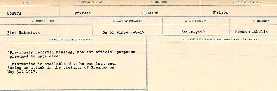 Circumstances of death registers