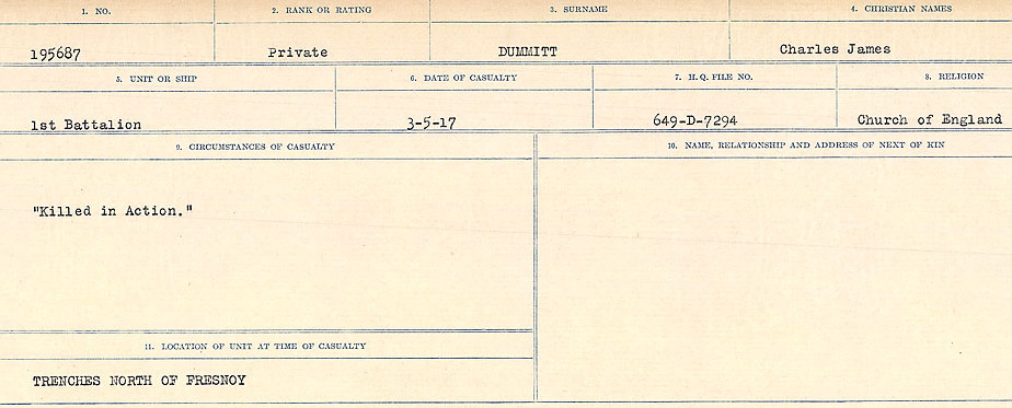 Circumstances of death registers
