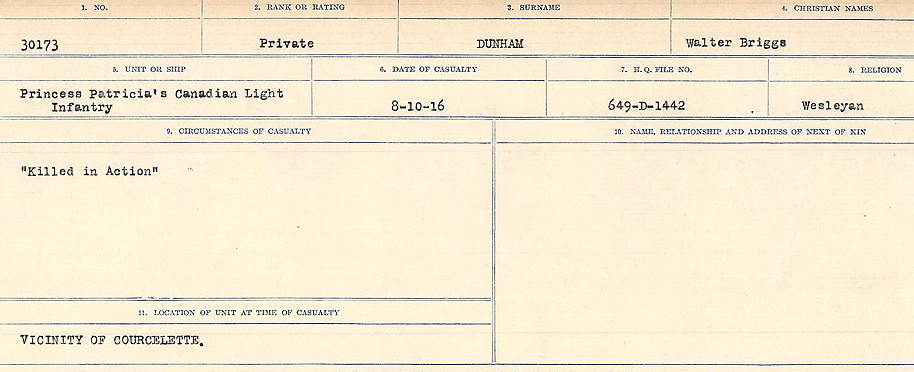 Circumstances of death registers