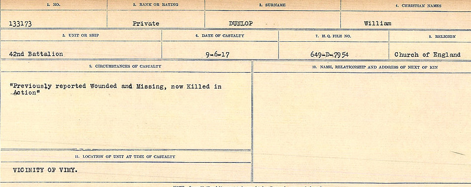 Circumstances of death registers