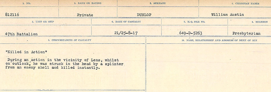 Circumstances of death registers