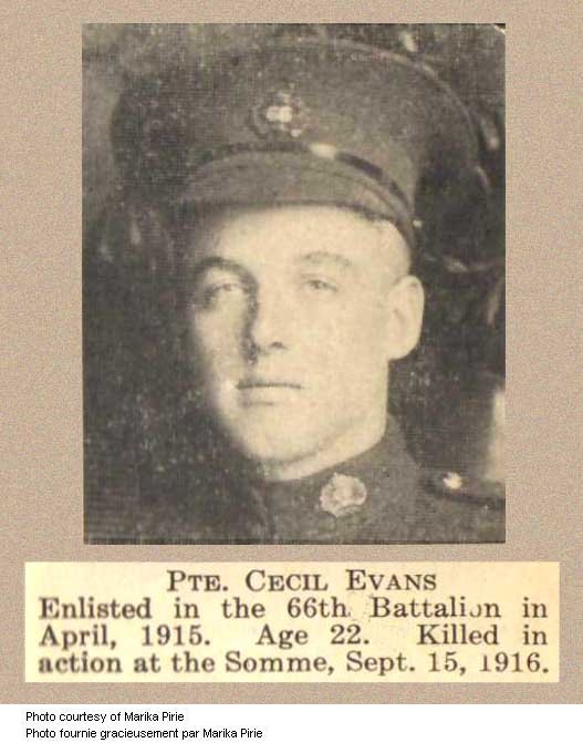 Photo of Cecil Evans