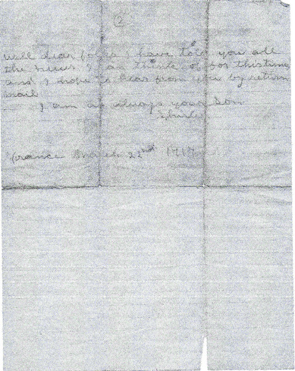 Letter (Page 2)