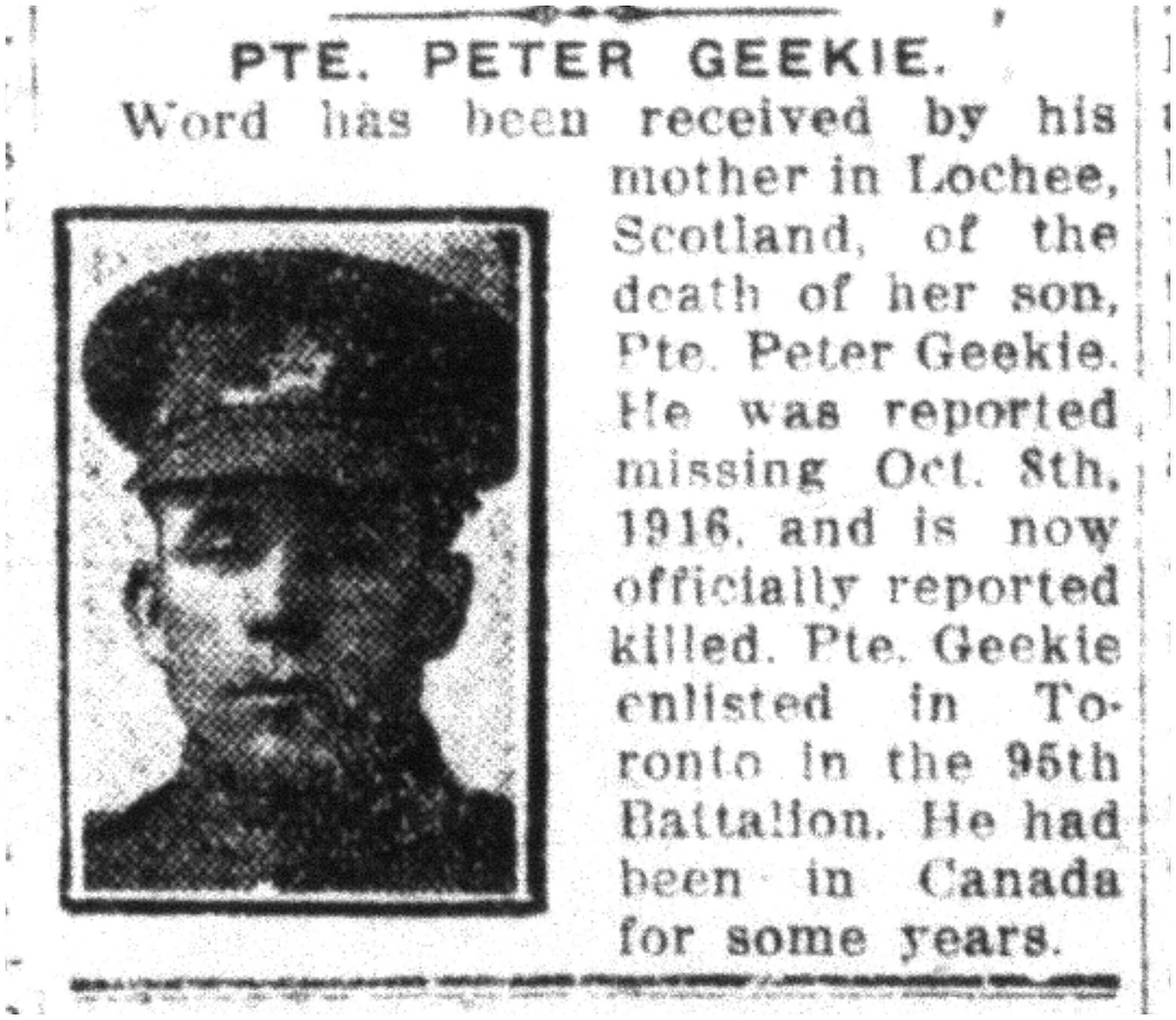 Newspaper clipping
