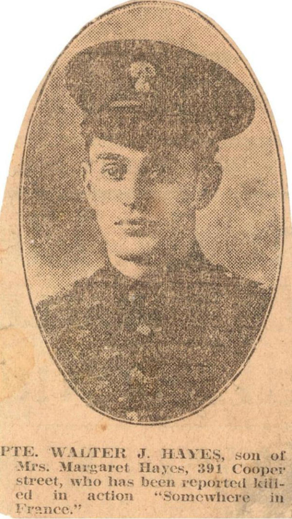 Photo of WALTER JOSEPH HAYES