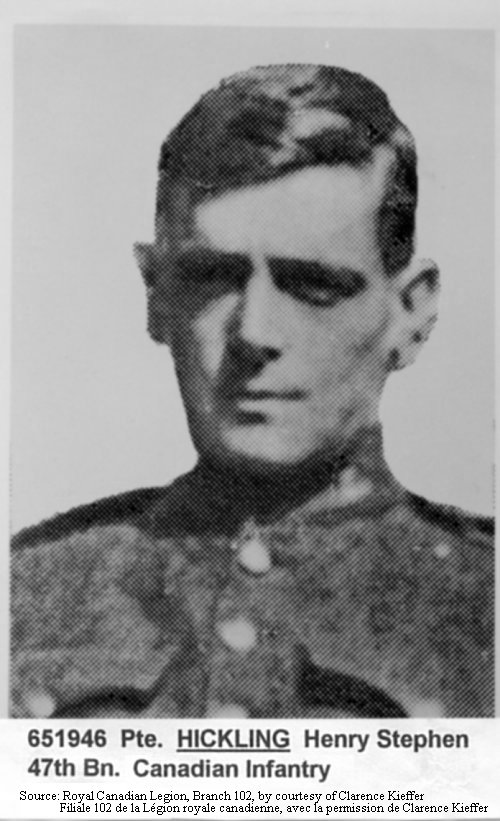 Photo of Henry Stephen Hickling