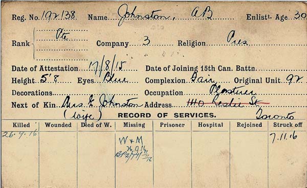 Service Record