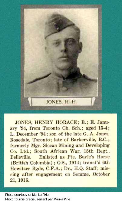 Photo of Henry Horace Jones