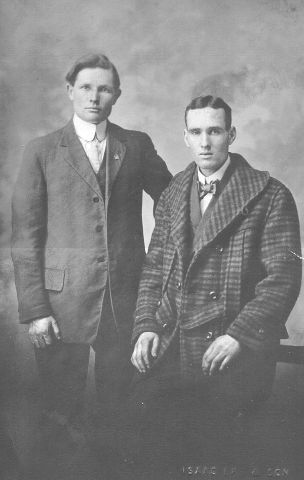 Photo of Harvey and friend