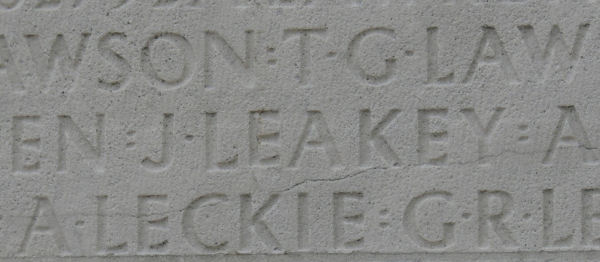 Inscription on Vimy Memorial