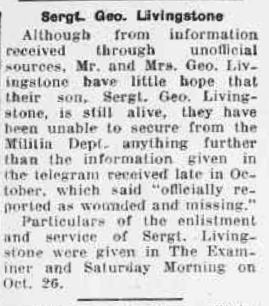 Photo of GEORGE LIVINGSTONE