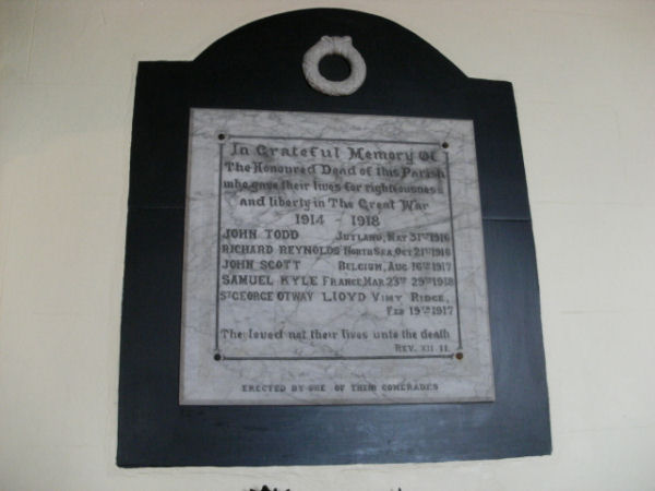 Memorial Plaque