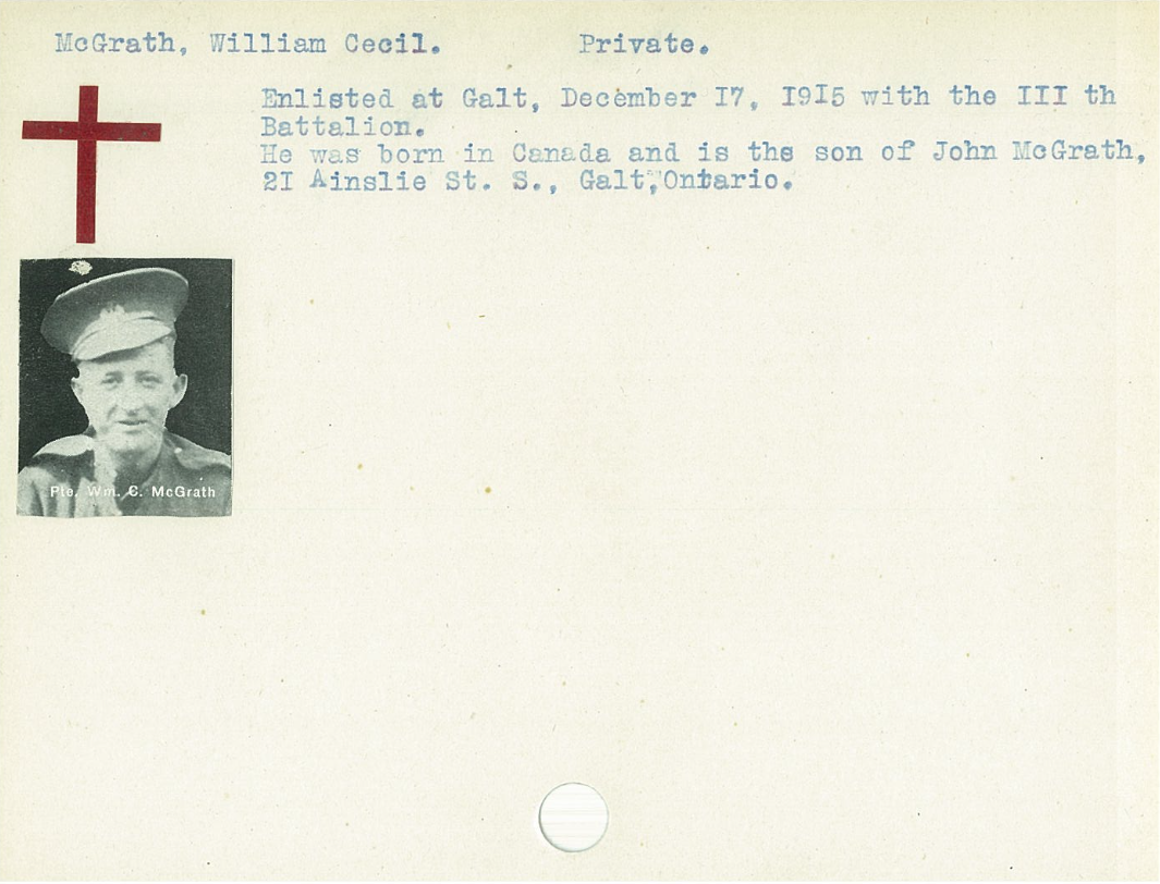 Photo of WILLIAM CECIL MCGRATH