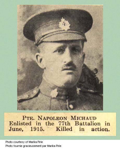 Photo of Napoleon Michaud