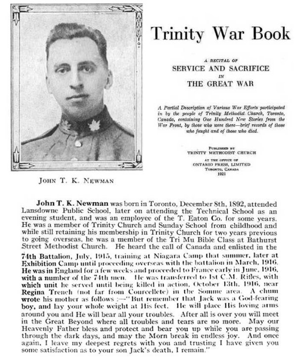 Photo of John Thomas Kilner Newman