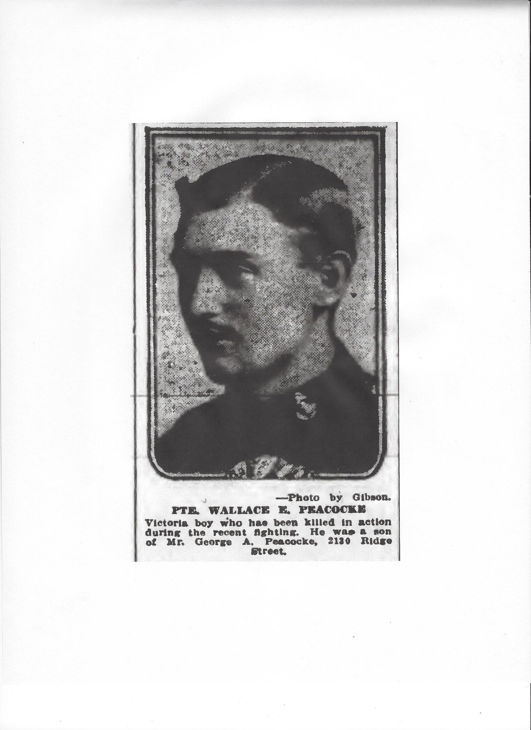 Photo of WALLACE ELMORE PEACOCK