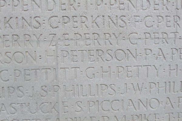Inscription on Vimy Memorial