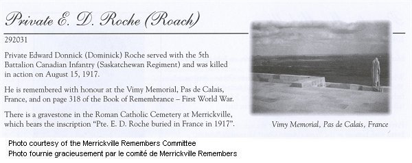 Memorial Page