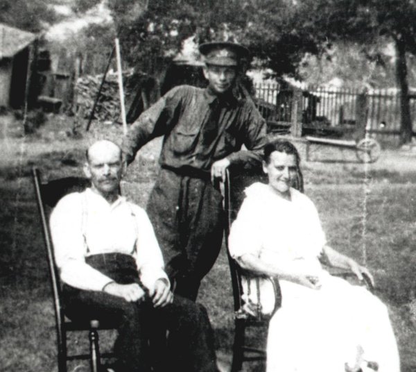 Photo of William Rocheleau and Parents