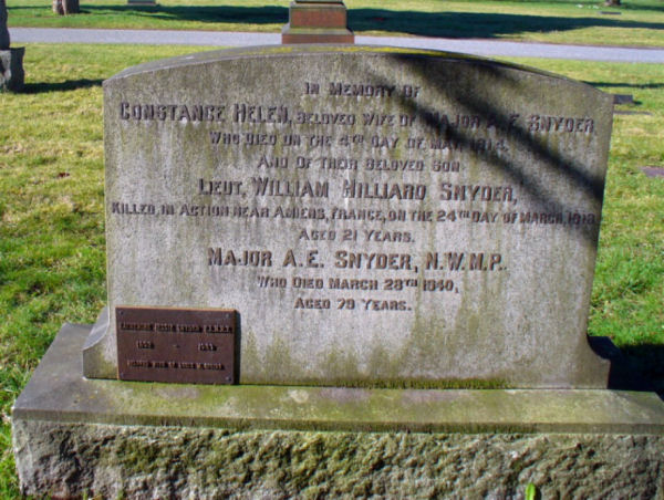 Memorial Headstone