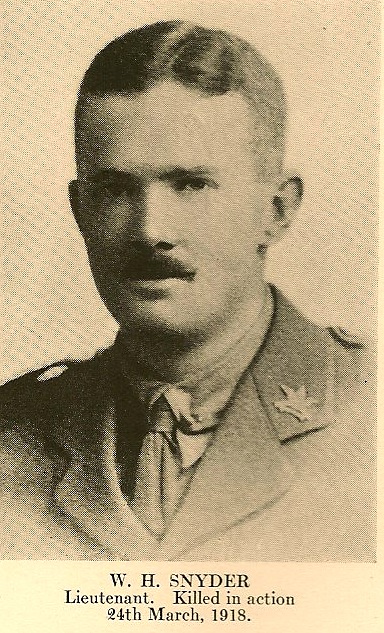 Photo of WILLIAM HILLIARD SNYDER