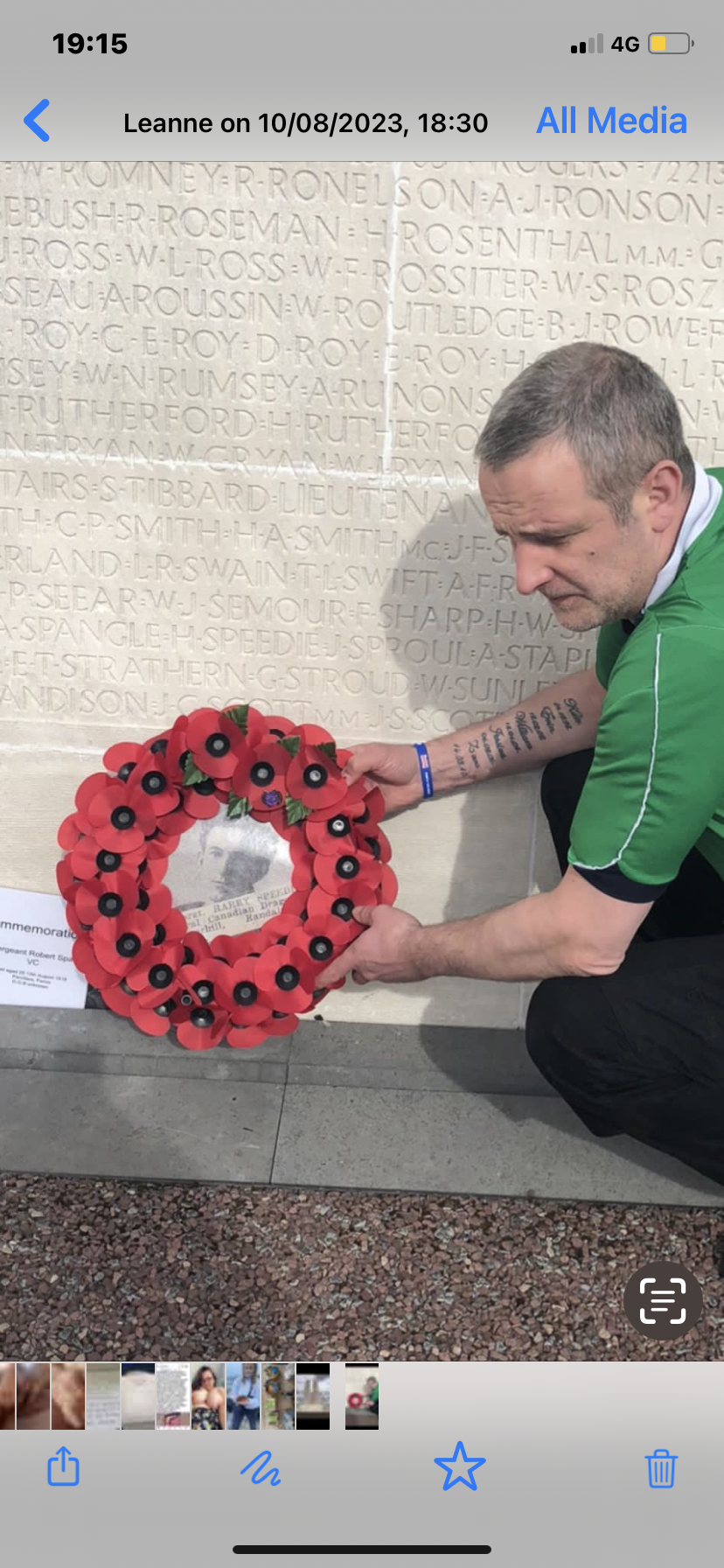 Photo of Harry Speedie