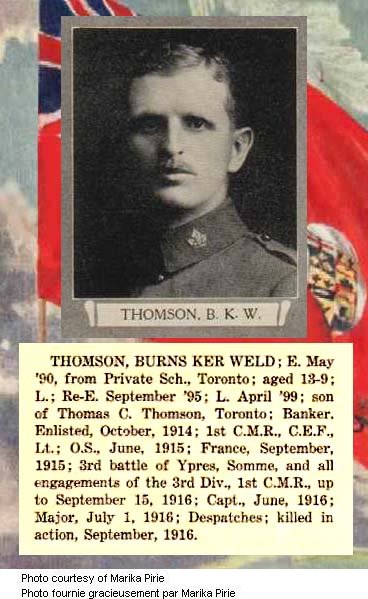 Photo of Burns K. Thomson