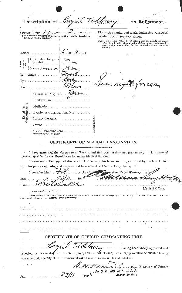 Attestation Paper (page 2)