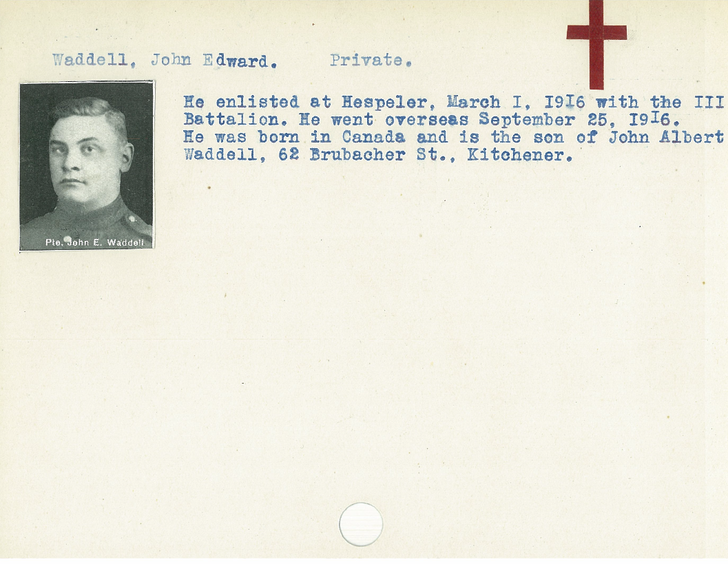 Photo of JOHN EDWARD WADDELL