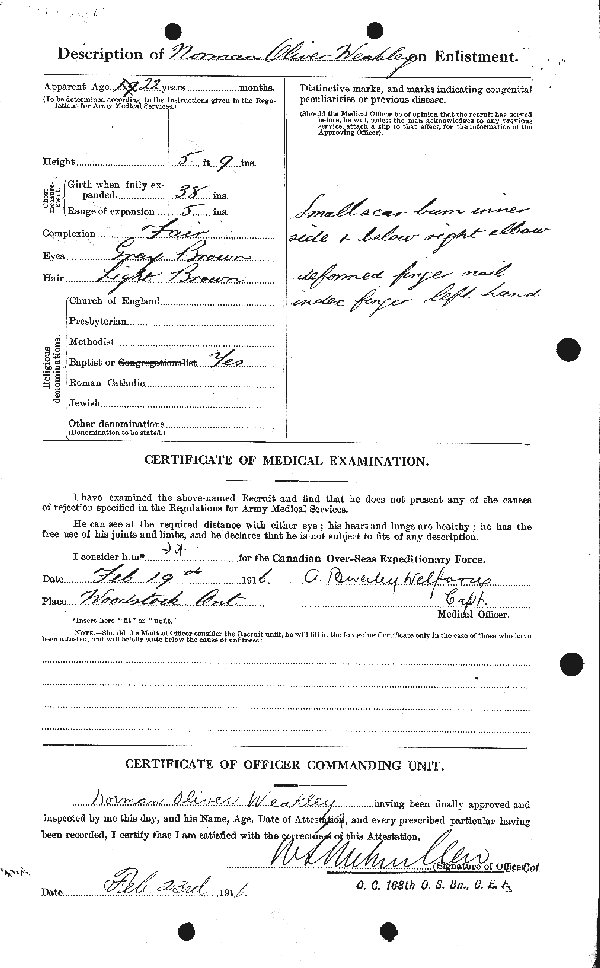 Attestation Paper (back)