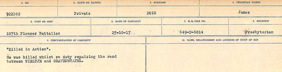 Circumstances of death registers