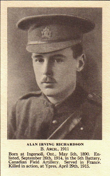 Photo of  Alan Irving Richardson